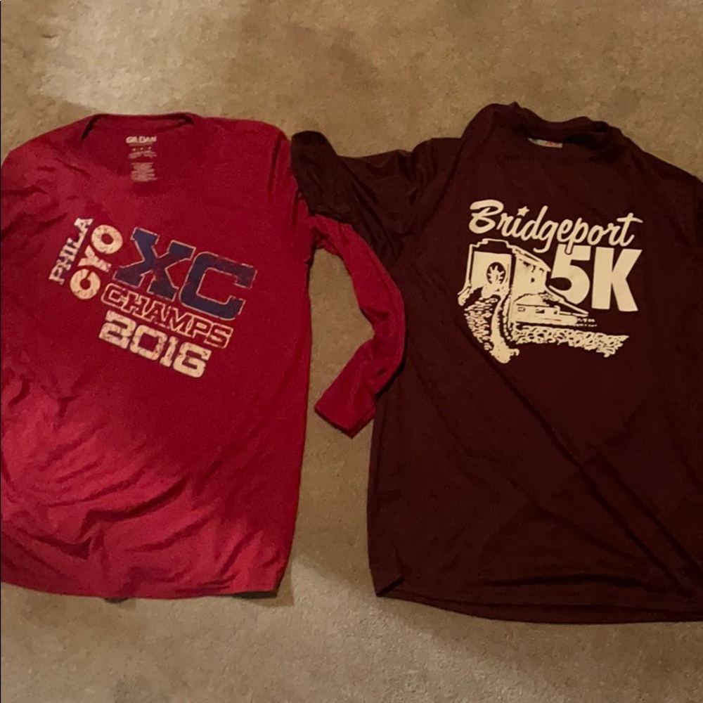 One long-sleeve and t-shirt - Picture 1 of 1